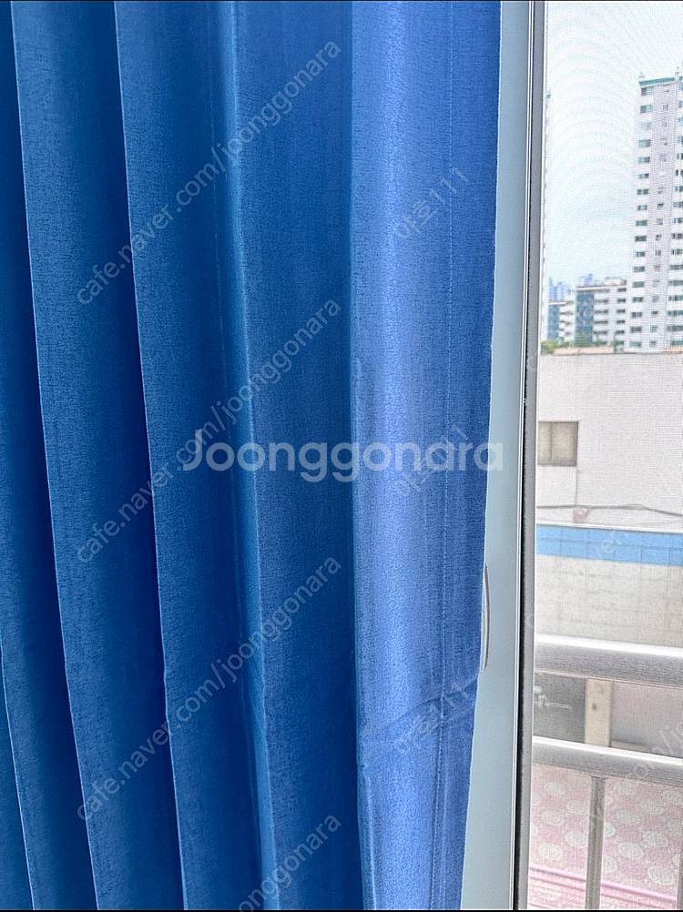 형상기억 암막커튼 미사용품, 가로 420, 세로 230...--0