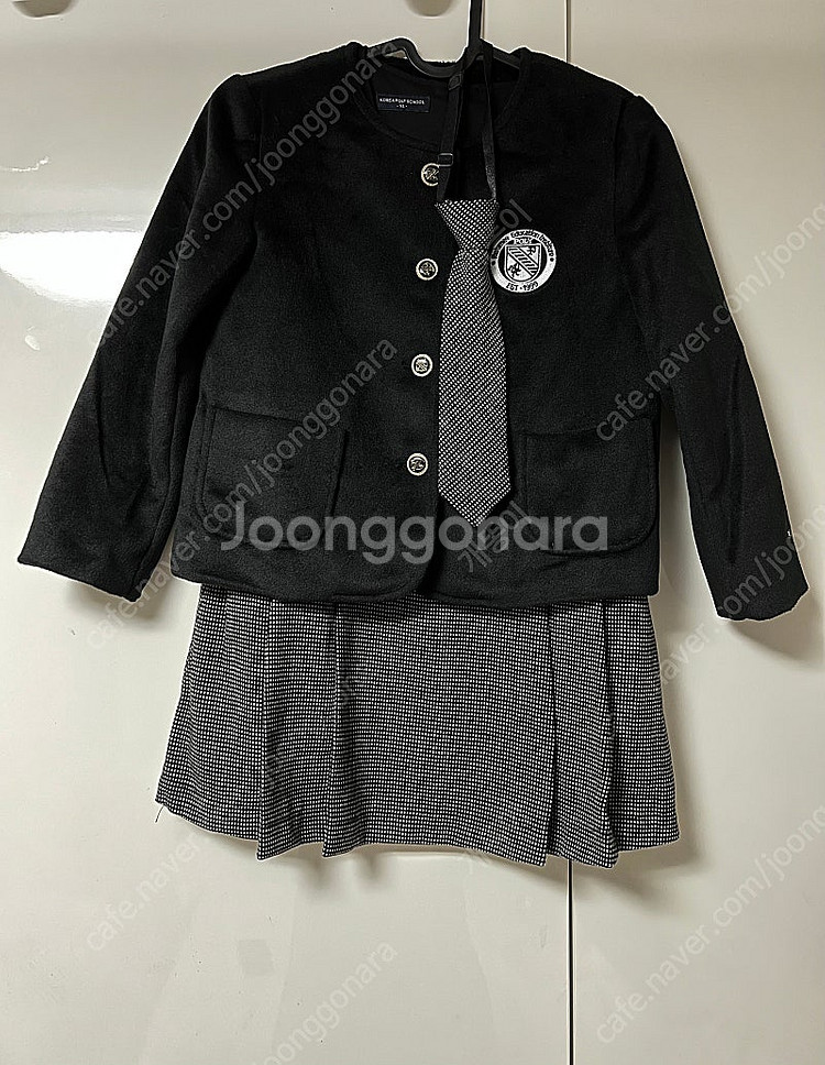 폴리 영어유치원 영유 여아 원복(2회착용) XL--0