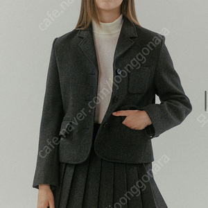 튜드먼트 classic wool mini (jacket+skirt)set