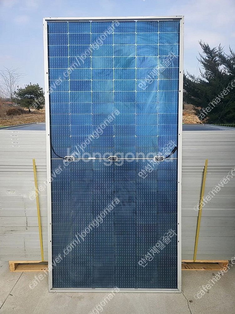 미사용 580W 태양광 패널--0