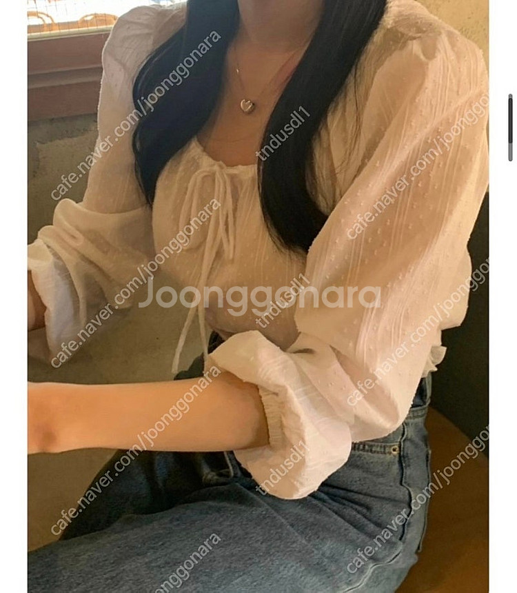 온트 예슬마켓 모네 블라우스--0