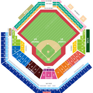 플레이오프 1차전 삼성 VS LG 1루 테이블 2연석 최저가 양도합니다.