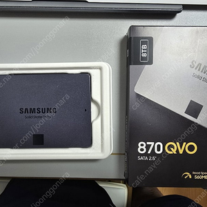 삼성 870 QVO SATA3 2.5 SSD 8TB MZ-77Q8T0BW 8테라 SSD 판매합니다