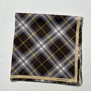 버버리 Burberry 면 스카프/손수건 57cm