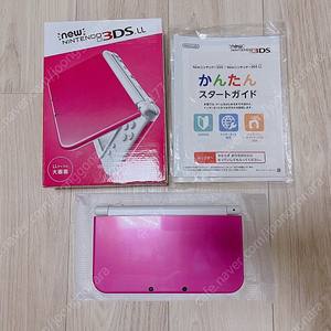 뉴큰다수 new 3ds xl(ll)일판 화이트핑크 판매