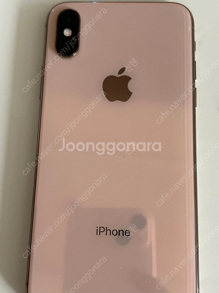아이폰 xs 로즈골드 256gb--0