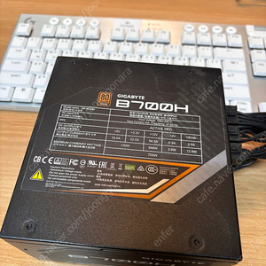 기가바이트 B700H 80+ bronze 700w 모듈형파워(택포)