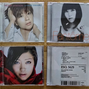 CD 음반 UTADA HIKARU 우타다 히카루 앨범 4장