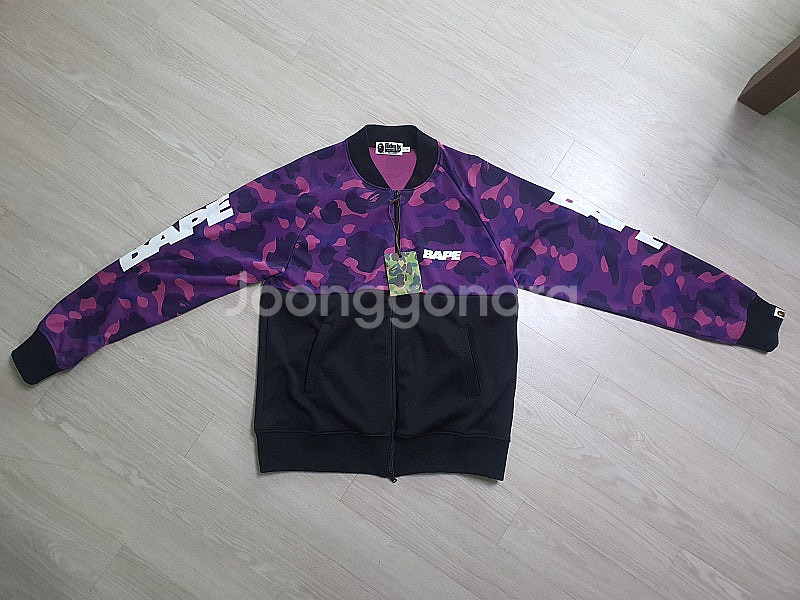 베이프 컬러 카모 프론트 집업 져지 COLOR CAMO...--0