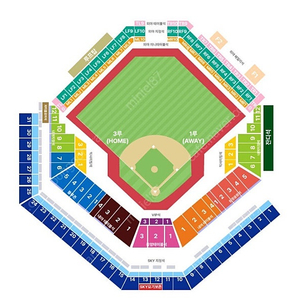 [플레이오프 2차전] 삼성 vs LG 3루 SKY상단지정석 중앙지정석 양도