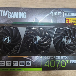 ZOTAC 4070Ti SUPER AMP HOLO