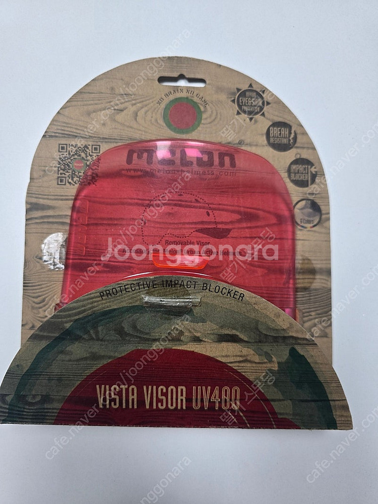 멜론 헬맷 탈부착 자외선차단 캡 비스타바이저 uv400--0
