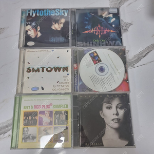 SM TOWN/신화3집/플라이투더스카이1집/머라이어캐리4집