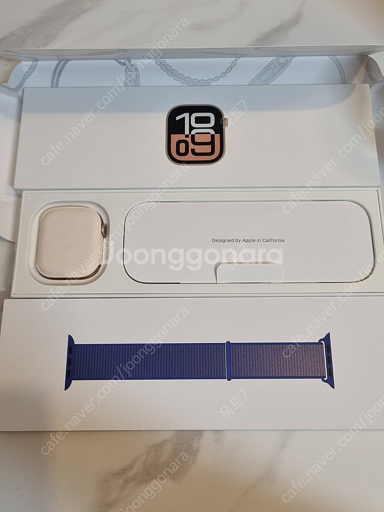 새상품급)애플워치10 46mm 로즈골드 GPS--1