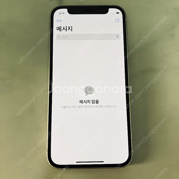 자급제 아이폰12미니 화이트 128기가 21만원 판매합...--5