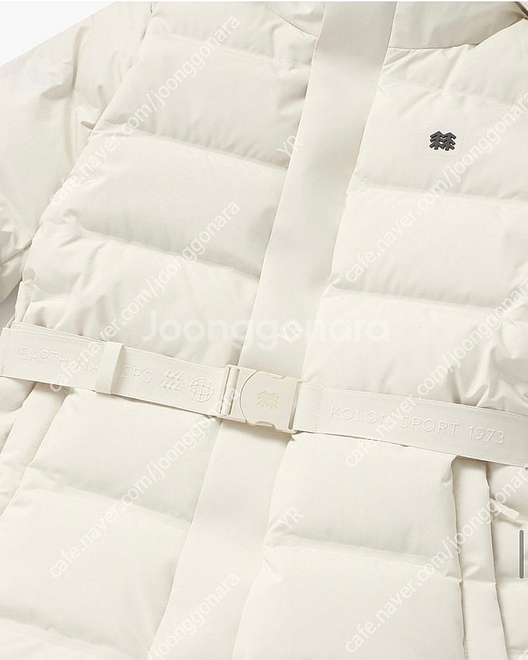 [새상품] 코오롱 쿠치다운 아이보리 100 (김태리패딩)--4