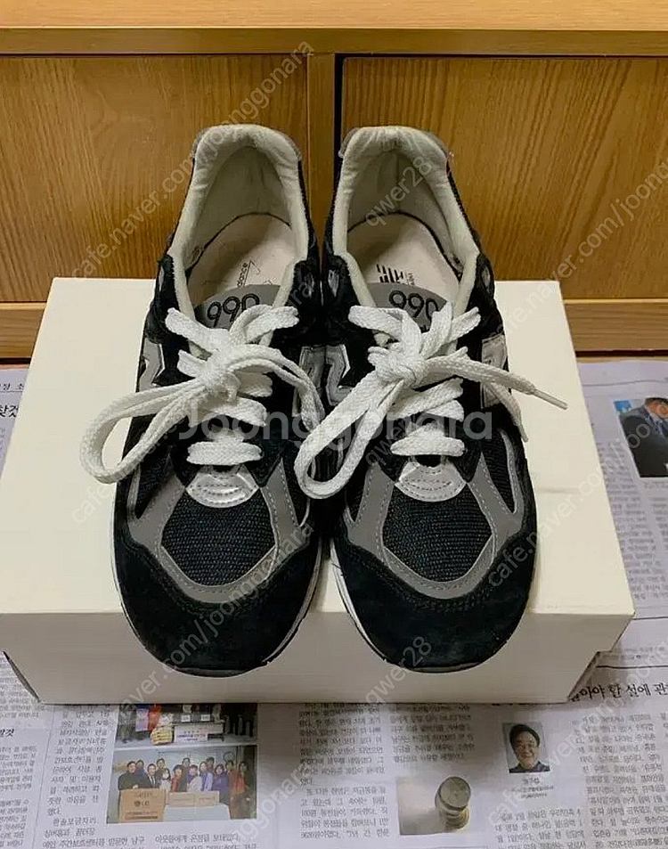 [블랙그레이] 뉴발란스 990v2 265 판매--1