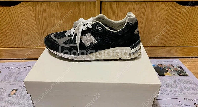[블랙그레이] 뉴발란스 990v2 265 판매--3