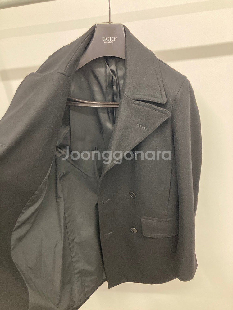 95 띠어리 캐시미어 울 더블 코트 피코트, 오프닝세레...--5