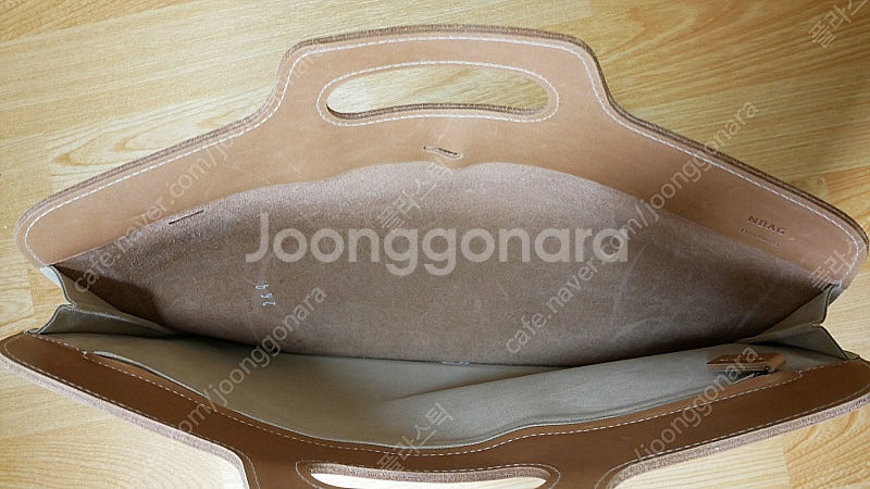 소가죽 서류 노트북 가방 브리프케이스 맥북 파우치 팝니...--3