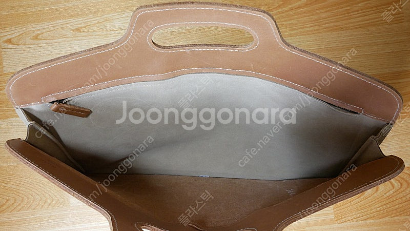 소가죽 서류 노트북 가방 브리프케이스 맥북 파우치 팝니...--4