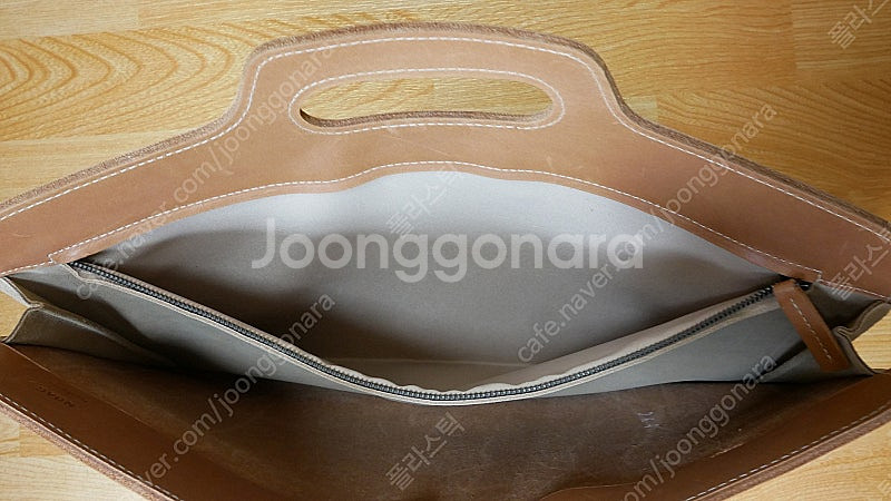 소가죽 서류 노트북 가방 브리프케이스 맥북 파우치 팝니...--5