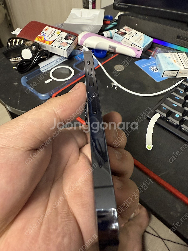 아이폰 13 pro 128g 시에라블루 풀박--4