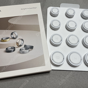 오우라링 4세대 사이징 킷 Oura ring sizing kit Gen 4