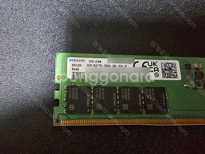 삼성 메모리 ddr5 pc 5600, 4800 2개 팝...--1