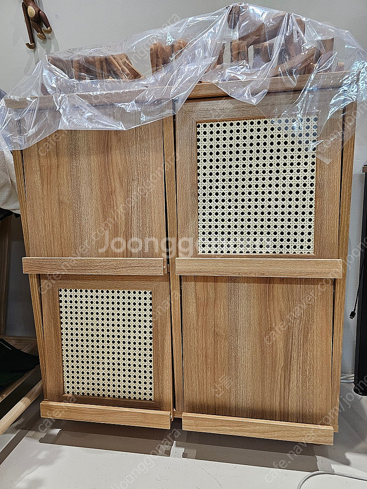 마켓비 필몬 filmon 4문 미들브라운 수납장 팝니다--0