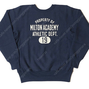 웨어하우스 483 MILTON ACADEMY 스웻 XL