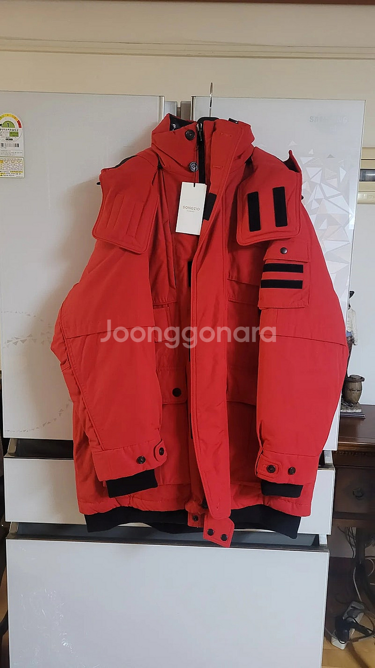 송지오옴므 탄창패딩 코트 자켓 닐바렛 점퍼 블루종 버버...--1