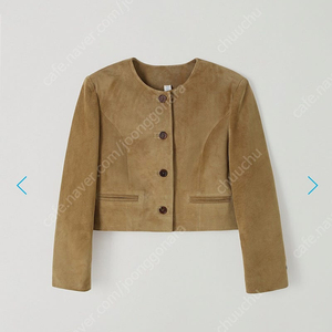 타낫 Haag crop suede jacket 헤이그 크롭 스웨이드 자켓 카멜 미개봉 새상품