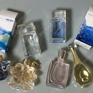 롤리타 램피카 레페토 겐조 등 미니어쳐 향수 이미지