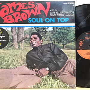 LP ; james brown 제임스 브라운 엘피 음반 2장 판매 soul