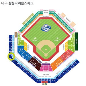 플레이오프2차전 3루 스카이SKY지정석 2연석 양도