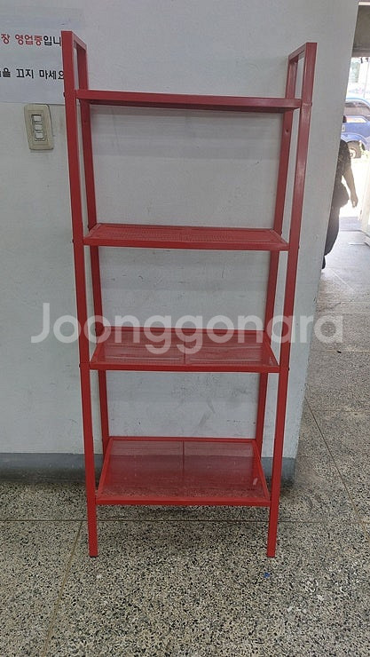 [인천]4단 철재선반 팝니다.--0