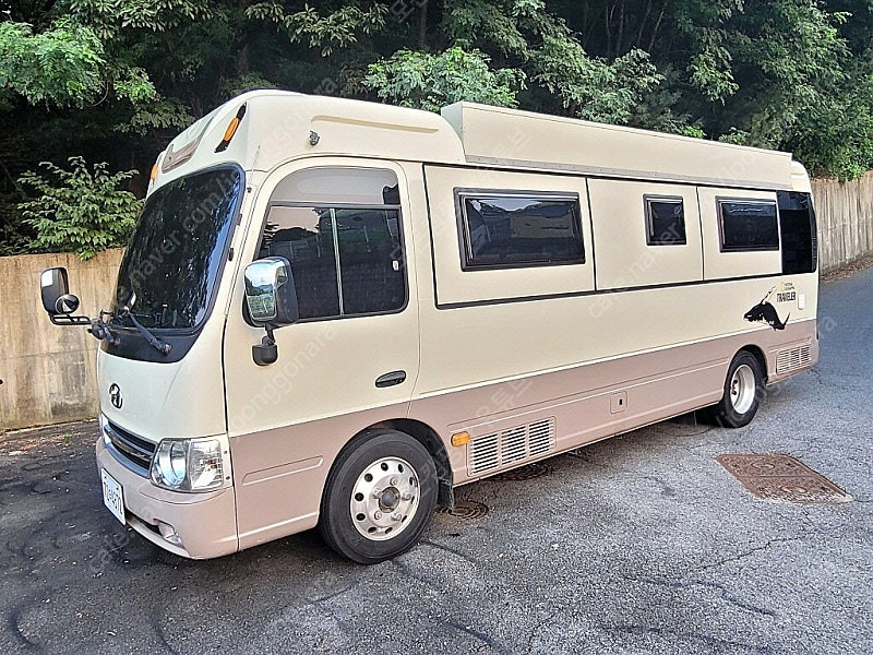 14년 뉴카운티4인승캠핑카(오토,7만km,인산철1,200A+에코원+어라운드뷰)-전액할부됨 이미지