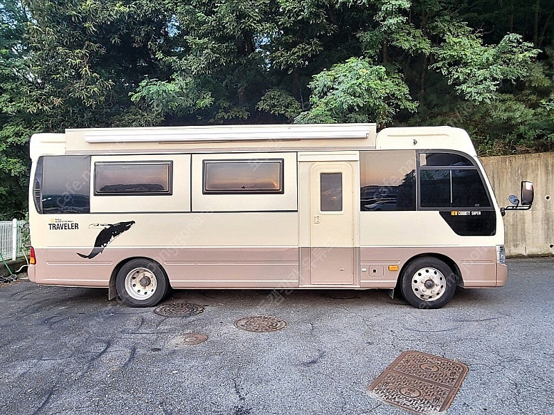 14년 뉴카운티4인승캠핑카(오토,7만km,인산철1,200A+에코원+어라운드뷰)-전액할부됨 이미지