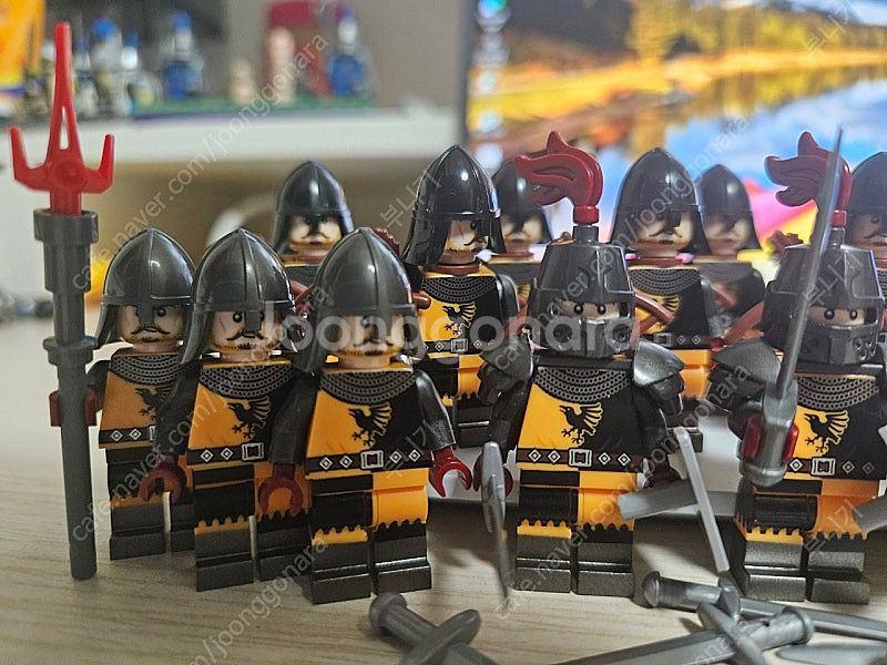 Lego 호환 피규어. 구사자.레이븐.팔콘 세트로 팝니...--1