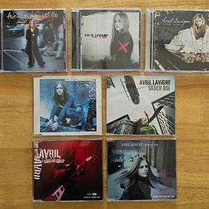 CD 음반 Avril Lavigne 에이브릴 라빈 앨범, 싱글 7장