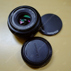 티티아티산 ttartisan 25mm f2.0 수동 팬케잌? 렌즈 // 후지 X마운트 (개조품)