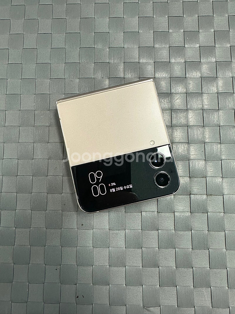 (LG U+)갤럭시Z플립4 256기가 골드 외관S등급 ...--0