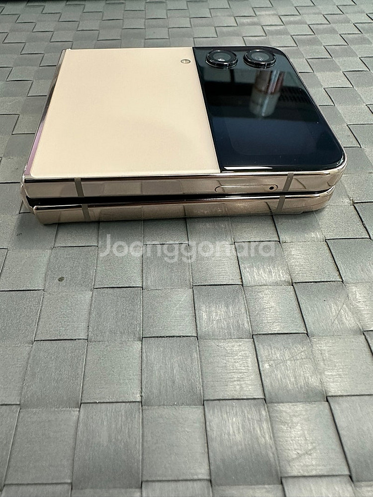 (LG U+)갤럭시Z플립4 256기가 골드 외관S등급 ...--5
