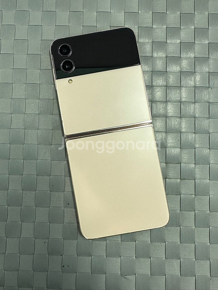 (LG U+)갤럭시Z플립4 256기가 골드 외관S등급 ...--8
