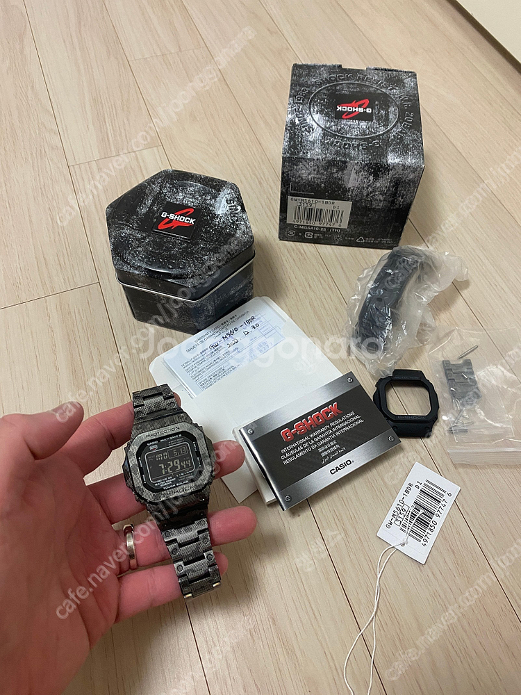 지샥 GW-M5610 풀셋트 카모메탈커스텀--8
