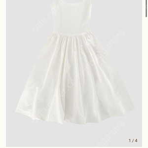Ribbonbit tunda jersey dress 화이트 판매합니다.