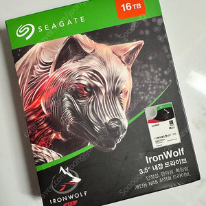 씨게이트(seagate) 아이언울프 하드디스크 16TB