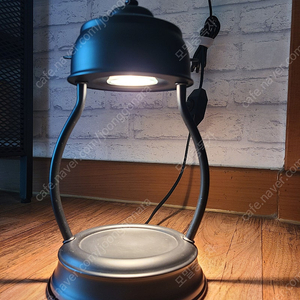 블랙 캔들워머 ( 다이얼, 여분전구, 무드등 )