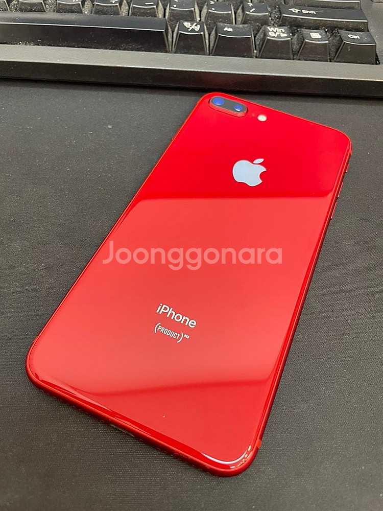 아이폰8플러스 레드 256GB 상태좋은 중고18만팝니다...--0